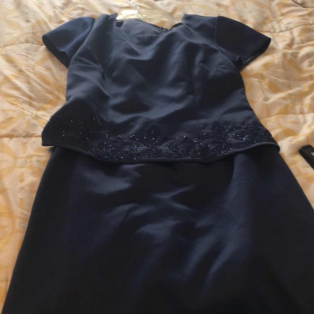 A Jessica Howard Navy Blue Dress